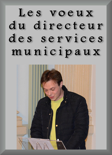 Les voeux du directeur des services municipaux, aux employés communaux pour 2026